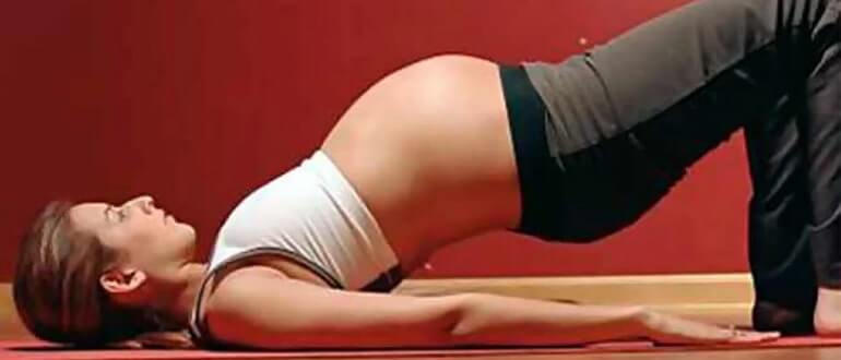 упражнения от запоров при беременности